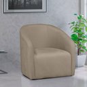 Ver mais imagens de Kit 2 Poltrona Decorativa Recepção Sala de Estar Lara Veludo Cor:bege