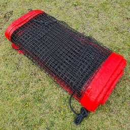 Rede Beach Tennis com banda lateral Zaka Vermelha 8,60m x 0,80m - 4