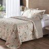 Kit Colcha King Boutis 3 Peças Estampado Floral - 1