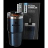 Copo Stanley Térmico Tumbler Canudo Original Azul 680Ml com Caixa Otimo para Liquidos Gelado e Quent - 1