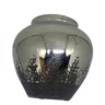 Vaso de Cerâmica Prateado Colonial Rustico para Decoração Espressione Vaso Decorativo Prata, Vaso Pr - 5