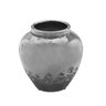 Vaso de Cerâmica Prateado Colonial Rustico para Decoração Espressione Vaso Decorativo Prata, Vaso Pr - 3