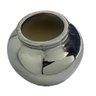 Vaso de Cerâmica Prateado Colonial Rustico para Decoração Espressione Vaso Decorativo Prata, Vaso Pr - 4