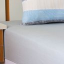 Ver imagem 3 de Jogo de Cama Portallar Casal 3 peças Doce Vida Canoas Cinza