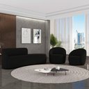 Ver imagem 2 de Sofá 4 Lugares Orgânico 220cm Morgan e 2 Poltronas Lua Suede D03 - D’Rossi