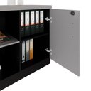 Ver imagem 5 de Armário Escritório 120cm X 45cm C/ 2 Portas 3 Prateleiras F5