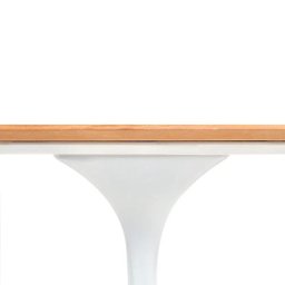 Mesa de Jantar Tulipa Saarinen Oval 120x80 Cm Tampo Freijó Linn Shop - 5