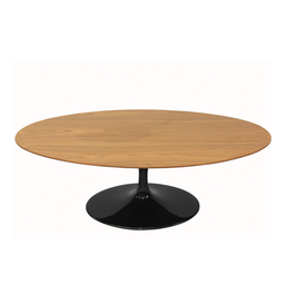 Mesa de Jantar Tulipa Saarinen Oval 120x80 Cm Tampo Freijó Linn Shop - 2