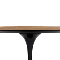 Mesa de Jantar Tulipa Saarinen Oval 120x80 Cm Tampo Freijó Linn Shop - 4