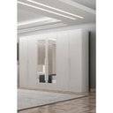 Ver imagem 1 de Guarda Roupa Casal Bellagio 6 Portas e 6 Gavetas com Espelho Novo Horizonte