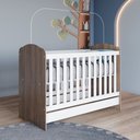 Ver imagem 1 de Berço Mini Cama 3 em 1 Rústico/Branco Lápis de Cor