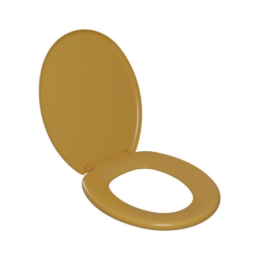 Assento Sanitário Soft - Astra Caramelo Médio - 7