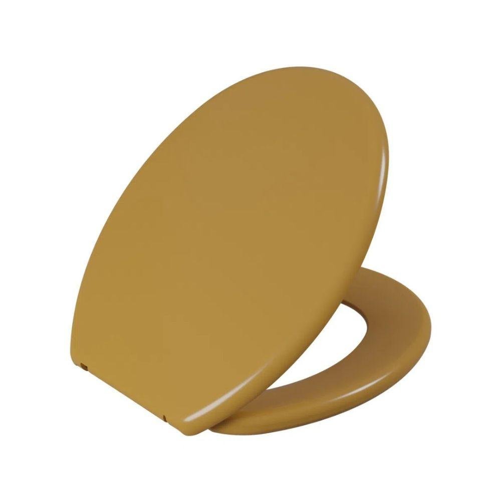 Assento Sanitário Soft - Astra Caramelo Médio - 6