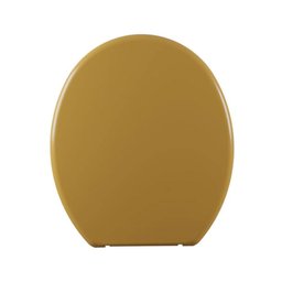 Assento Sanitário Soft - Astra Caramelo Médio - 4