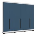 Ver imagem 4 de Guarda Roupa Casal 6 Portas 240cm Madrid Politorno Móveis