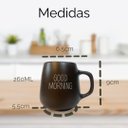 Ver imagem 2 de Jogo 4 Caneca Bojuda 260ml Porcelana Fosca para Cappuccino - Marrom