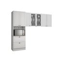 Ver imagem 1 de Cozinha Modulada Henn Americana 3 Peças (2 Armários + 1 Paneleiro) Cpt12 Branco