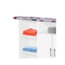 Ver imagem 3 de Tabua de passar roupa AT Branca 2 portas c/ apoio para ferro PASSE BEM