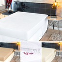 Ver imagem 2 de Capa protetor colchão impermeável solteiro box antiácaro matelado grosso segura xixi