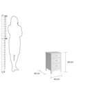 Ver imagem 6 de Mesa De Cabeceira Ditália Conjunto Com 2 Un. Dm-113 Branco