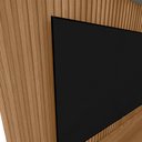 Ver imagem 7 de Painel Home Suspenso Ripado Oruro para a TV até 75 Amêndoa/Titãnio G77 - Gran Belo