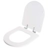 Assento Sanitário Poliester Soft Close Smart Branco para Vaso Celite - 6