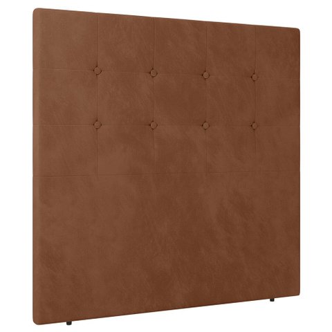 Cabeceira Cama Box Solteiro Luana 90cm Veludo Laranja - Abmaza