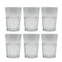 Ver imagem 1 de Conjunto 6 Copos Facetado Long Drink Vidro Bar 400ml