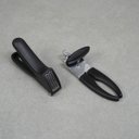 Ver imagem 4 de Kit abridor de lata espremedor de alho 2 pçs preto - Oikos