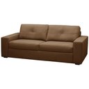 Ver imagem 4 de Sofá 3 Lugares para Sala de Estar Living 235cm Vienne L06 Couro Marrom Claro - Lyam Decor