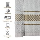Ver imagem 4 de Kit 14 Panos de Prato Atoalhado 100% Algodão 45x70cm Felpudo Premium Para Cozinha