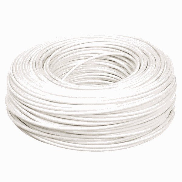 Cabo resistente 4 mm – Branco - 100 metros - 2