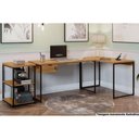 Ver imagem 1 de Escritório Completo Escritório Completo Industrial (2 Escrivaninhas, 1 Estante, 1 Complemento) 4