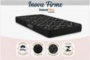 Ver imagem 4 de Colchão Solteiro Espuma D20 88x188x12cm Firme até 80kg Inova Preto
