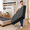 Ver imagem 7 de Colchão Solteiro Espuma D20 88x188x12cm Firme até 80kg Inova Preto