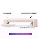 Ver imagem 7 de Recamier Puf Decorativo Fly Cama Casal 138cm Zahav Estofados:bege