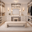 Ver imagem 1 de Recamier Puf Decorativo Fly Cama Casal 138cm Zahav Estofados:bege