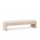 Ver imagem 4 de Recamier Puf Decorativo Fly Cama Casal 138cm Zahav Estofados:bege