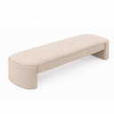 Ver imagem 5 de Recamier Puf Decorativo Fly Cama Casal 138cm Zahav Estofados:bege