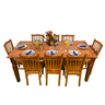 Mesa Madeira de Demolição 2m x 90cm com 8 Cadeiras BH Sudeste Rústico - 1