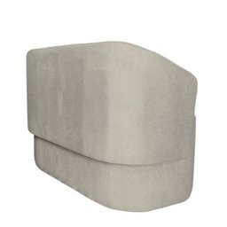 Sofá Recamier Orgânico Bouclê Bege - D'classe Decor - 3