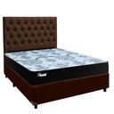 Ver imagem 1 de Kit Cabeceira + Cama Box + Colchão Casal Molas Ensacadas Life Gold Paropas