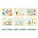 Ver imagem 3 de Lousa Magnética Infantil Dupla Face