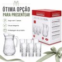 Ver imagem 6 de Jogo Jarra + 6 Copo Vidro Rozana