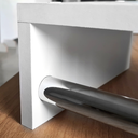 Ver imagem 4 de Cabideiro Arara Suspenso para Lavandeira Quarto Closet Lavanderia Branco