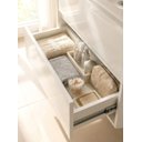 Ver imagem 6 de Gabinete para Banheiro com Espelheira 80cm MDF Branco Dubai - On Móveis