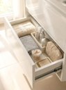 Ver imagem 6 de Gabinete para Banheiro com Espelheira 80cm MDF Branco Dubai - On Móveis