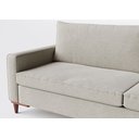 Ver imagem 3 de Sofá 3 Lugares Living Fixo Viena 2,40m em Linho:bege Amêndoa