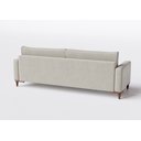 Ver imagem 6 de Sofá 3 Lugares Living Fixo Viena 2,40m em Linho:bege Amêndoa