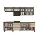 Ver imagem 3 de Cozinha Completa Connect 10 Portas 5 Gavetas 100% Mdf Duna/cristal - Henn